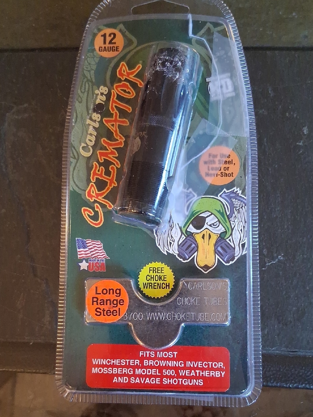 CARLSON'S CREM-ATOR WITH WRENCH